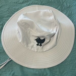 Bad Birdie White and Black Outdoor Golf Hat